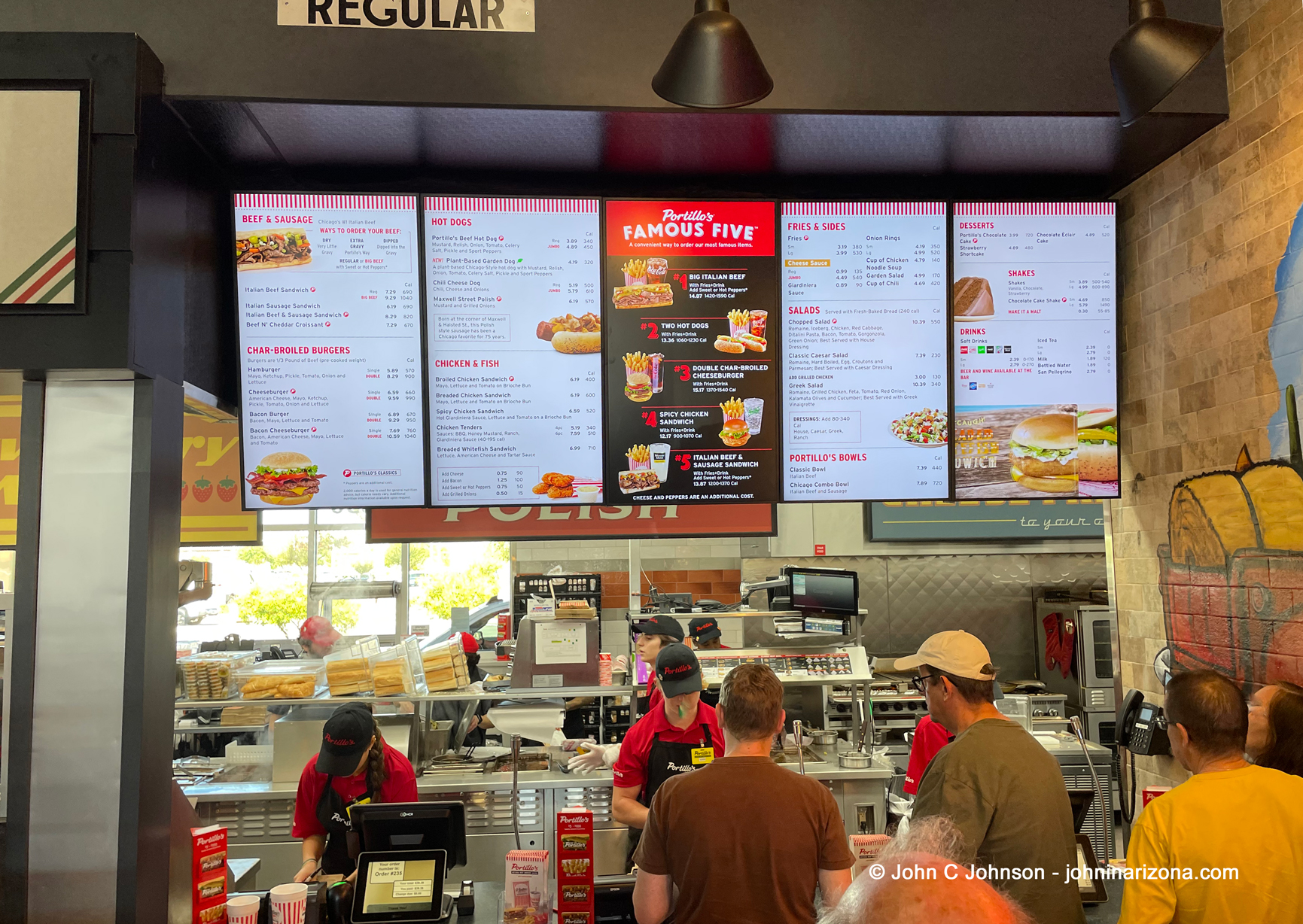 Portillo's Hot Dogs Gilbert, Arizona